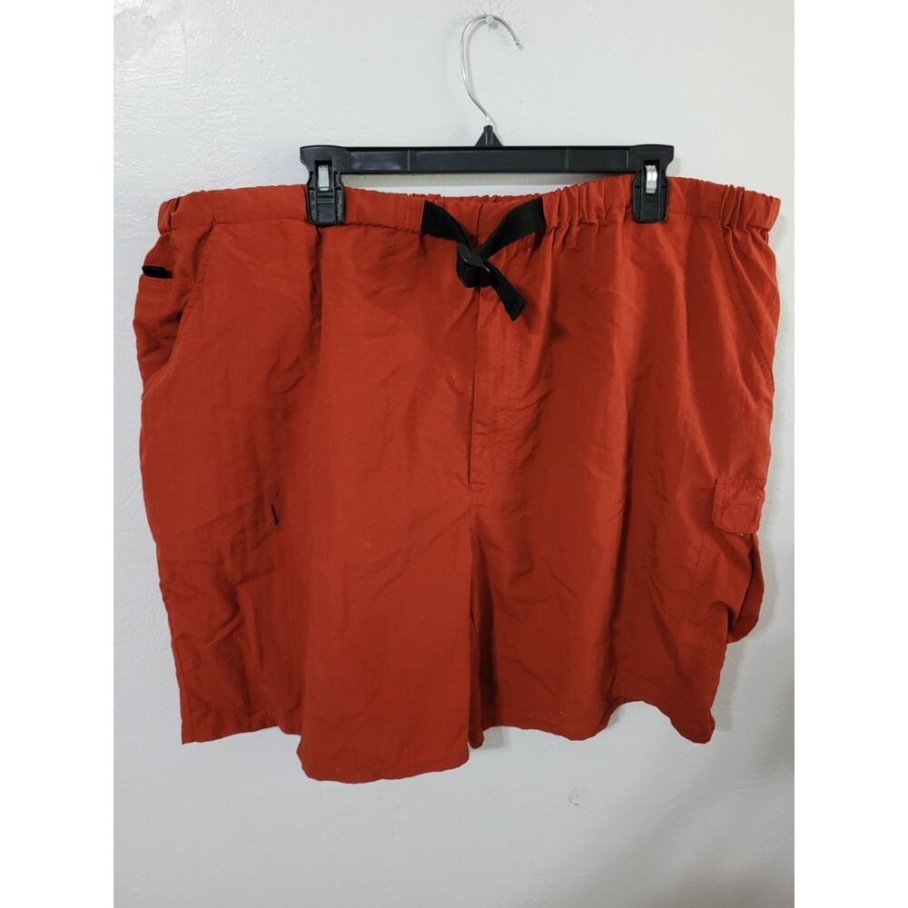 Vintage St. John's Bay Rust Nylon Trekking Hiking  Treckking Packable Shorts
